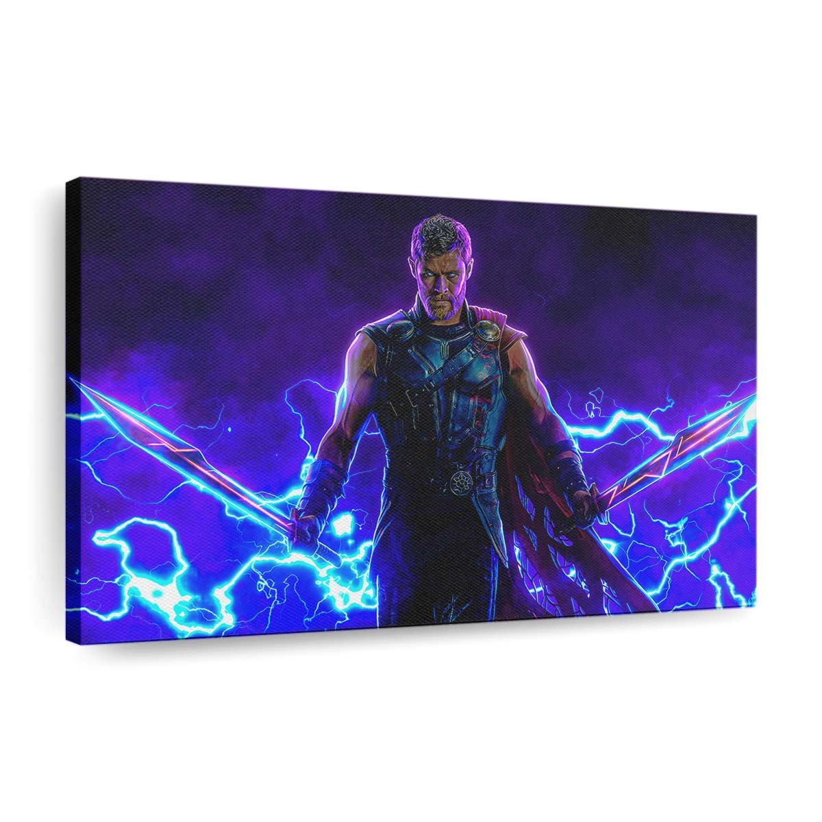 Thor Electrifying Fury The Lightning Strike Leinwandbilder | Wanddeko
