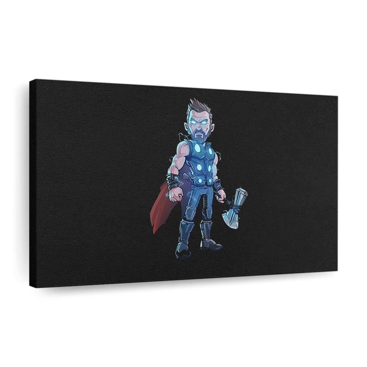 Thor Glowing Artwork Leinwandbilder | Wanddeko