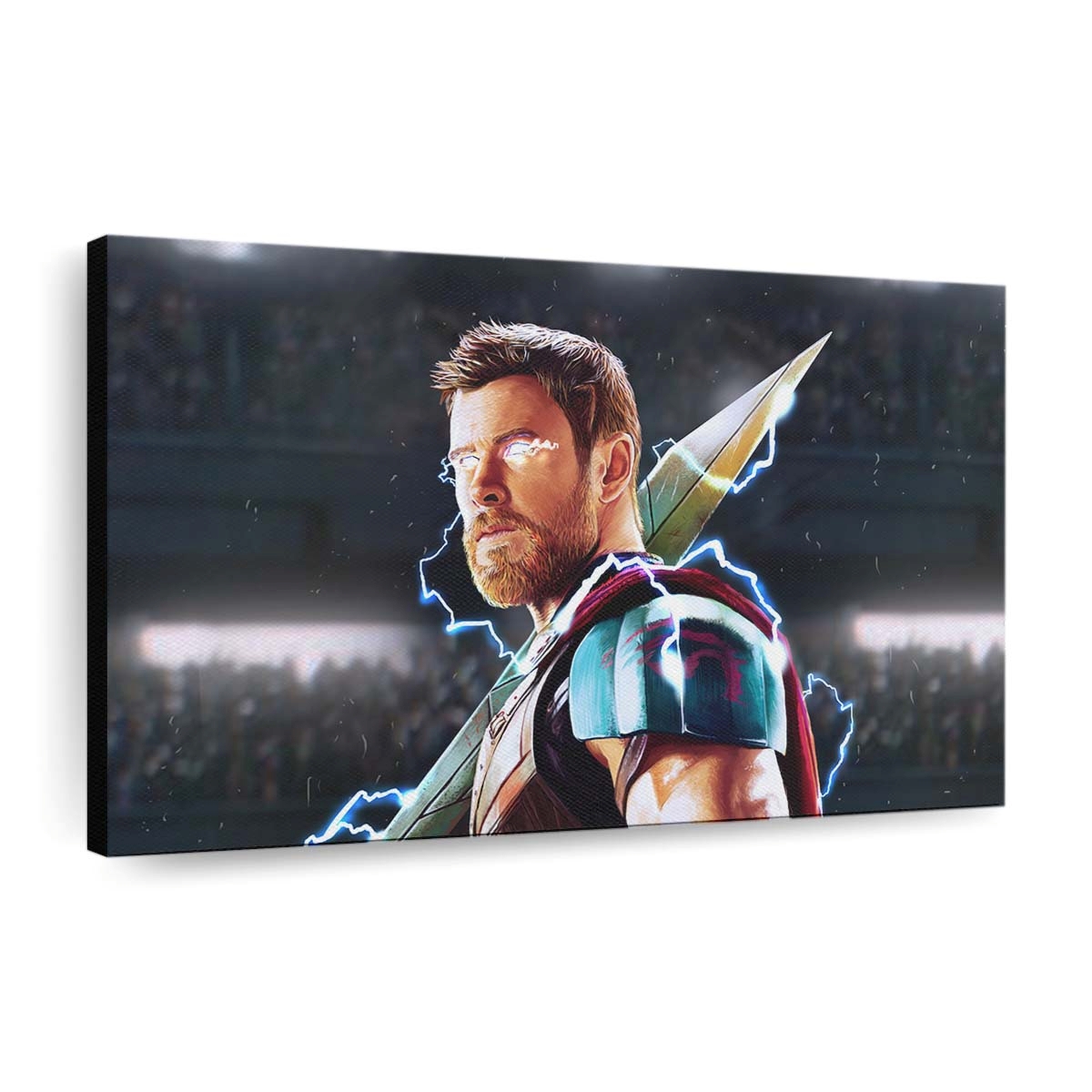 Thor God Of Thunder Artwork Hd Leinwandbilder | Wanddeko