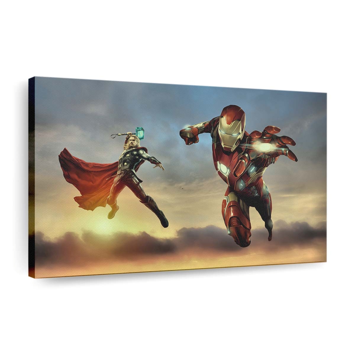Thor Iron Man Leinwandbilder | Wanddeko