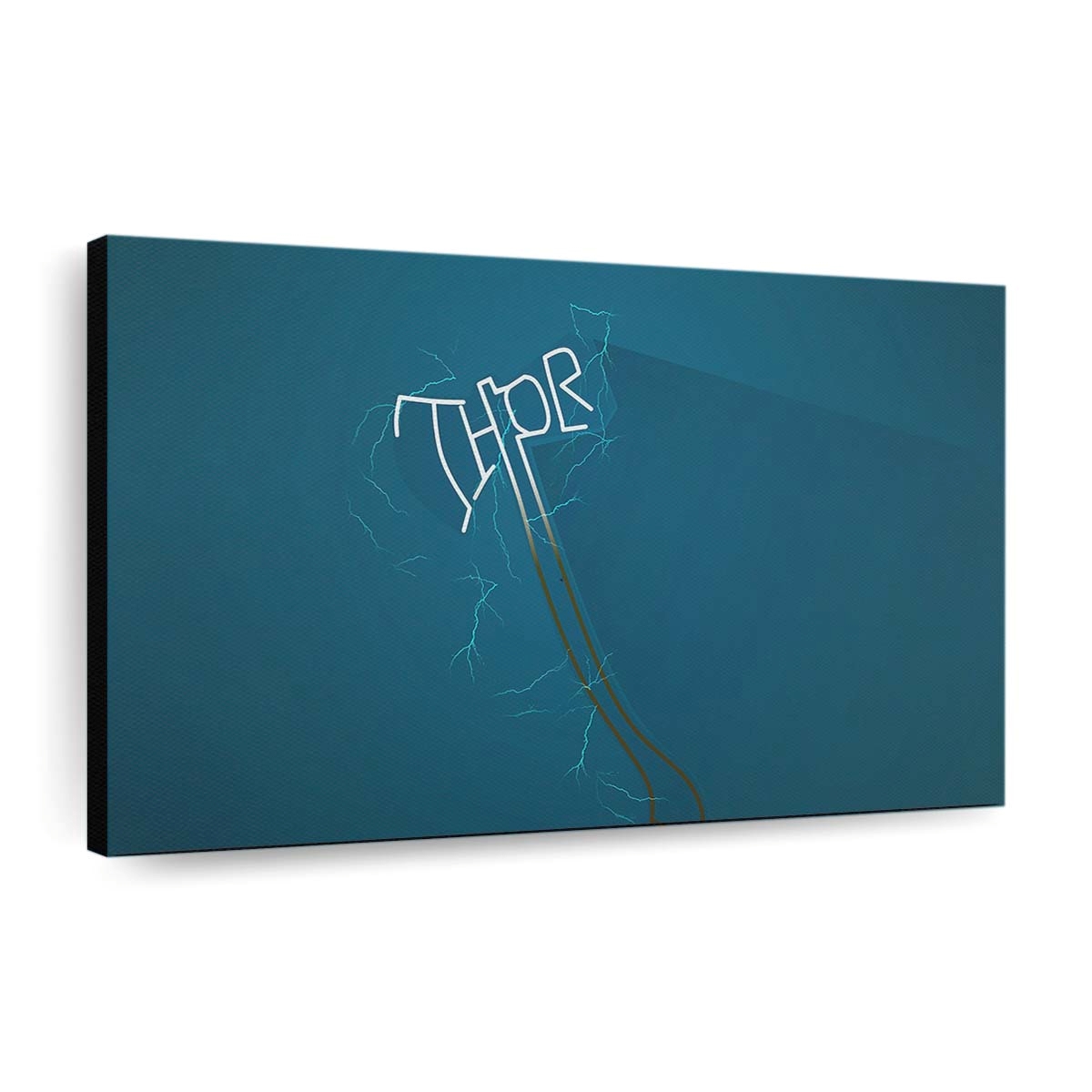 Thor Logo Minimal Leinwandbilder | Wanddeko