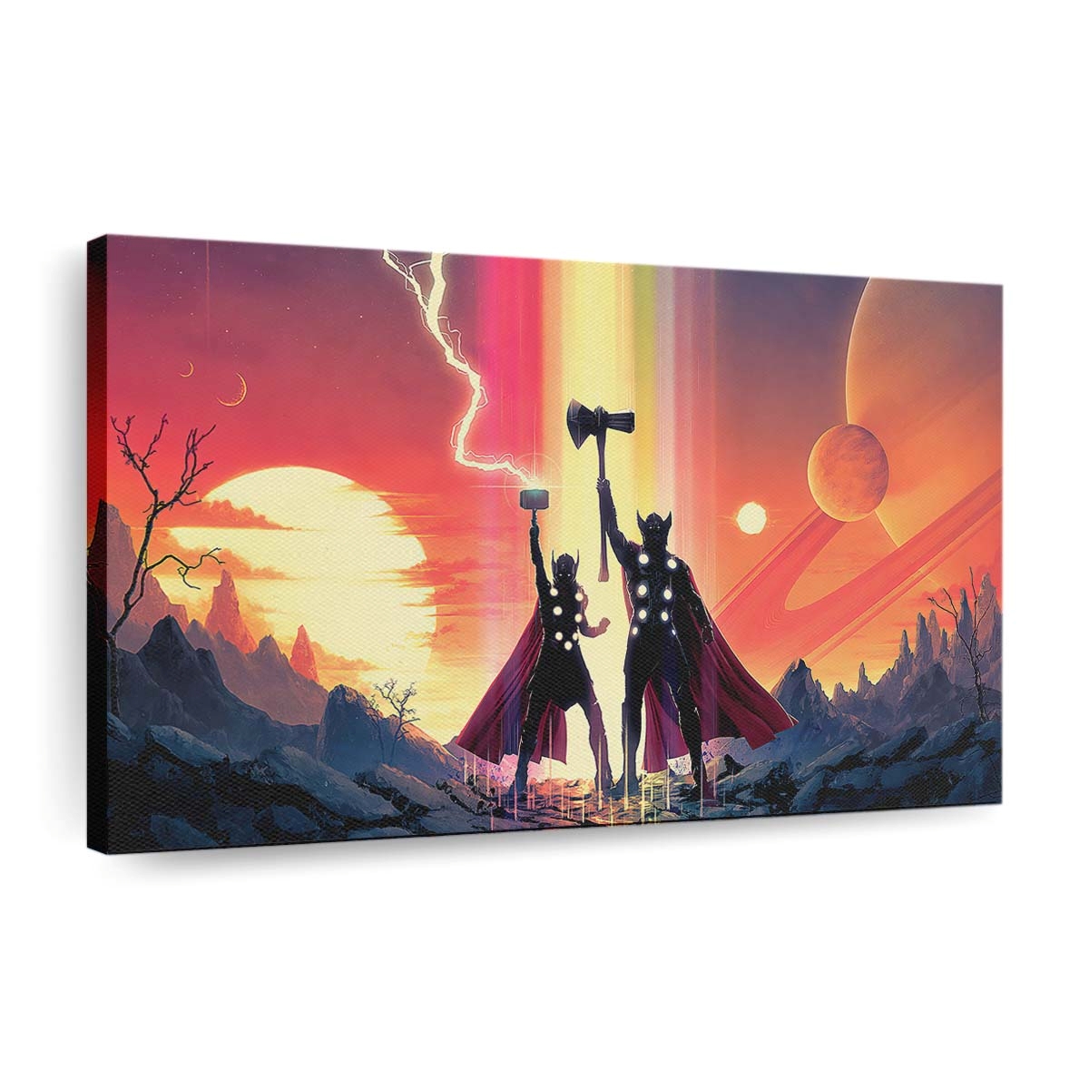 Thor Love And Thunder Fan Movie Art Leinwandbilder | Wanddeko