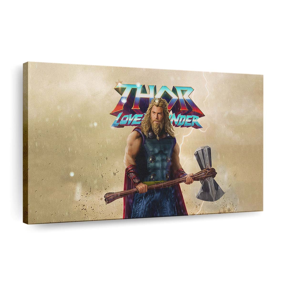 Thor Love And Thunder 4 Leinwandbilder | Wanddeko