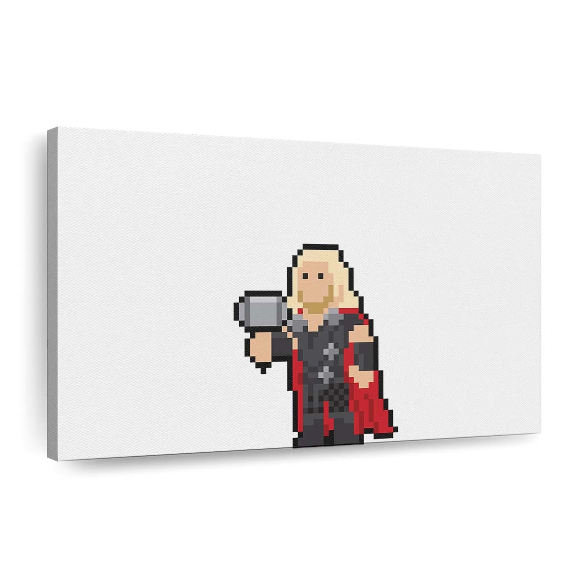 Thor Pixel Art 2 Leinwandbilder | Wanddeko