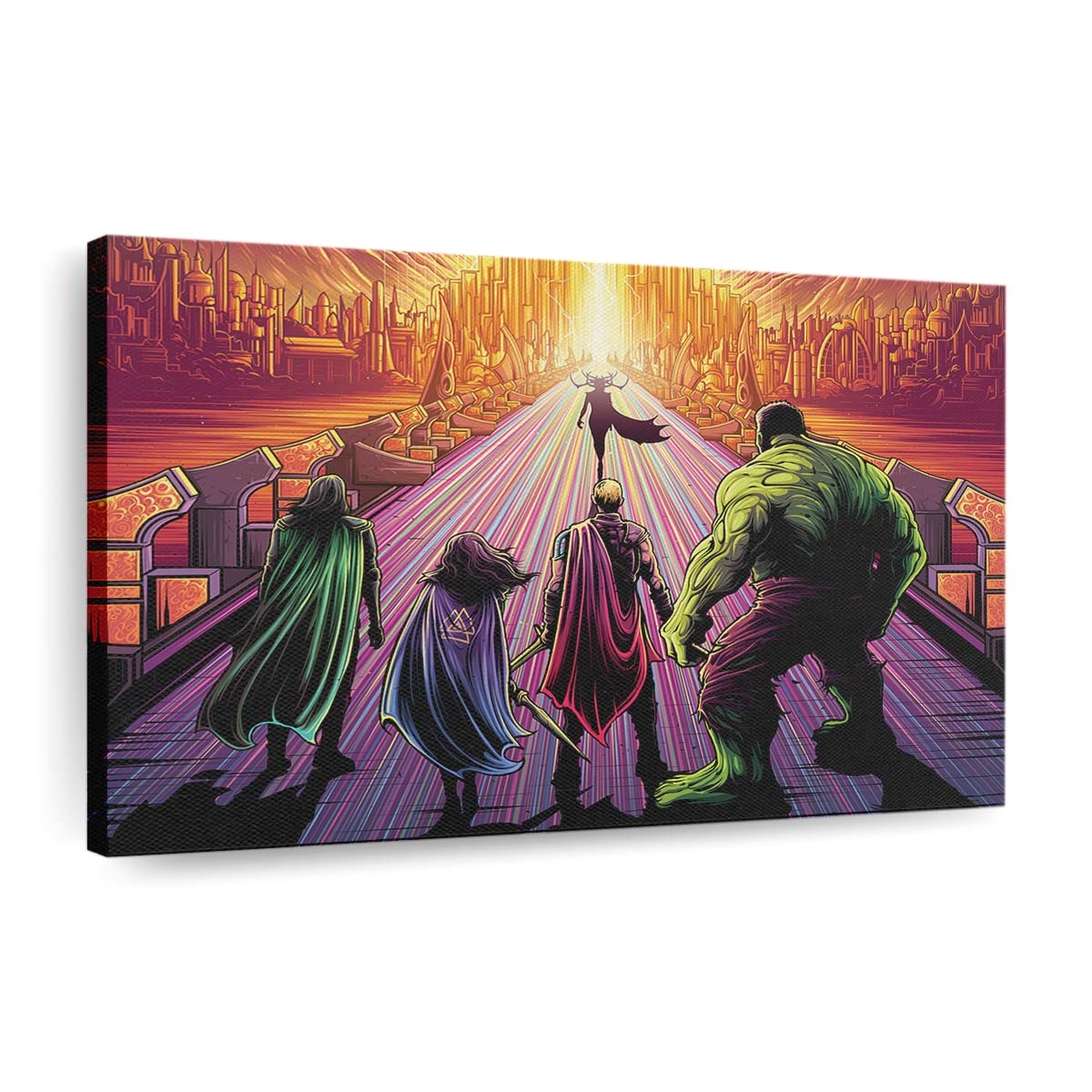 Thor Ragnarok Artwork 2 Leinwandbilder | Wanddeko