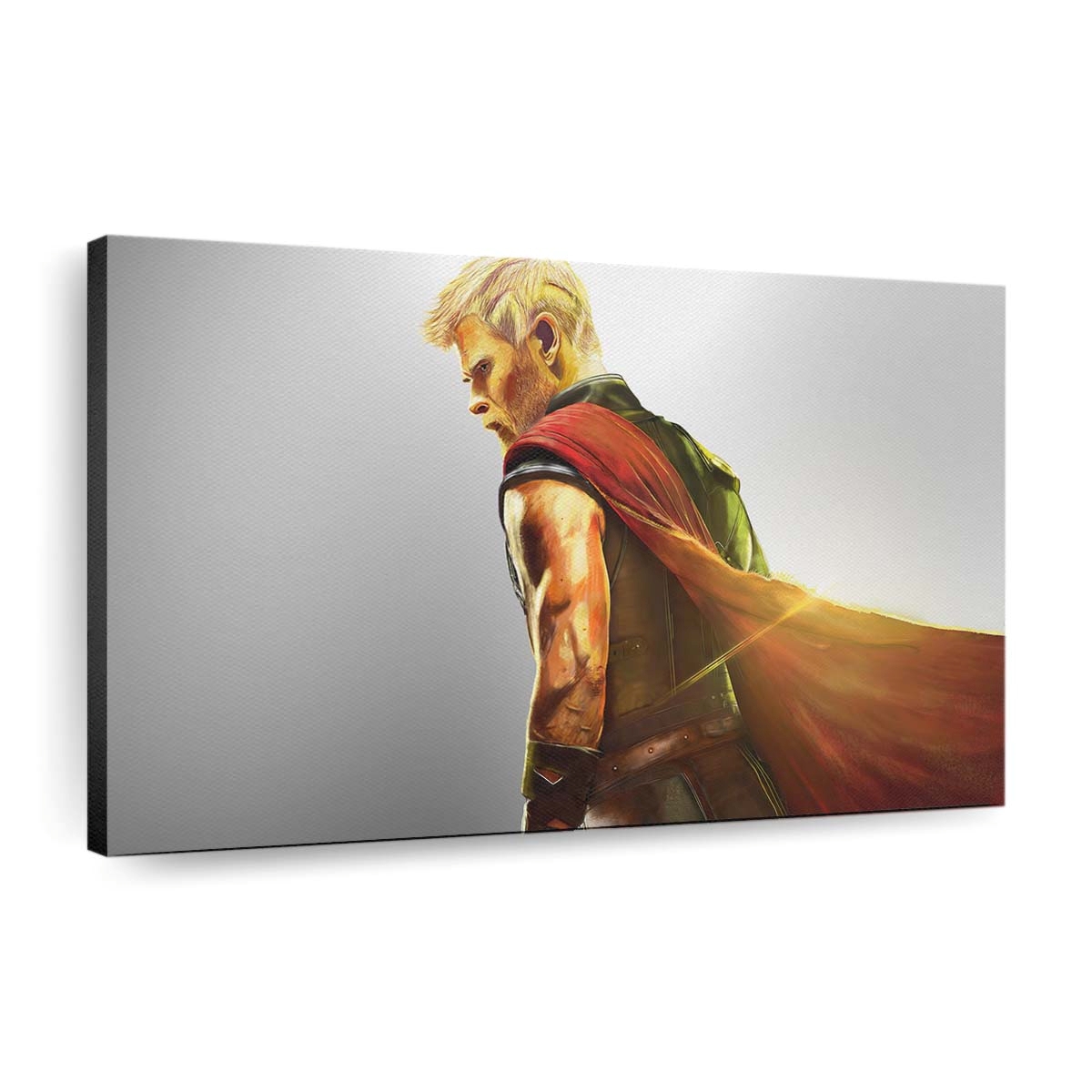 Thor Ragnarok Digital Painting Leinwandbilder | Wanddeko