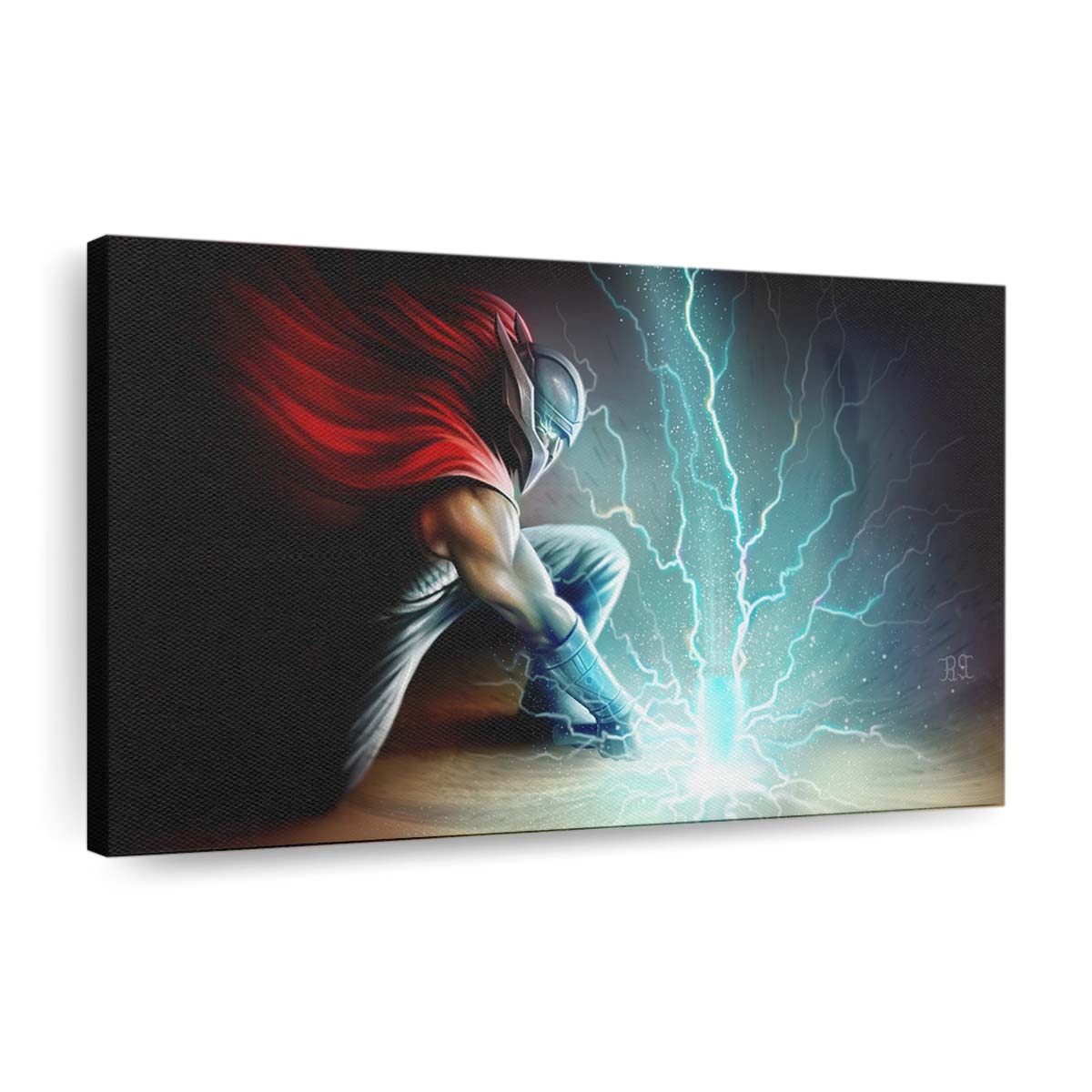Thor Thunder Hammer Art Leinwandbilder | Wanddeko
