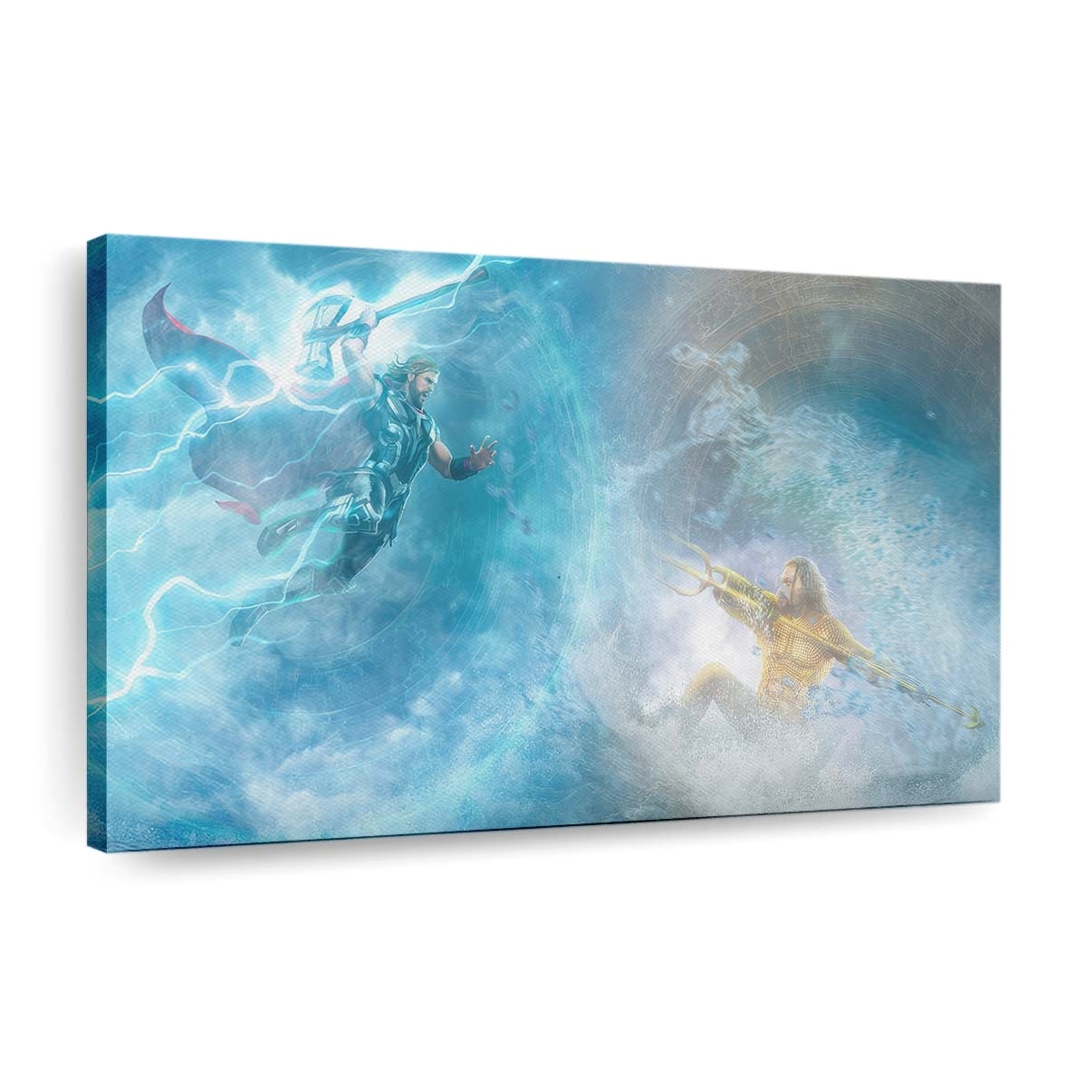 Thor Vs Aquaman Leinwandbilder | Wanddeko