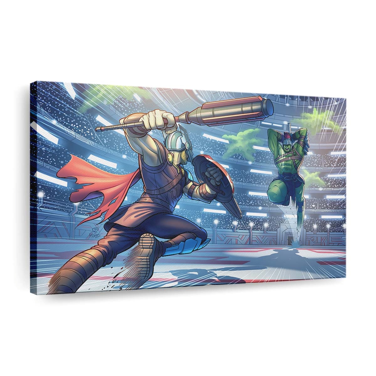 Thor Vs Hulk 2020 Leinwandbilder | Wanddeko