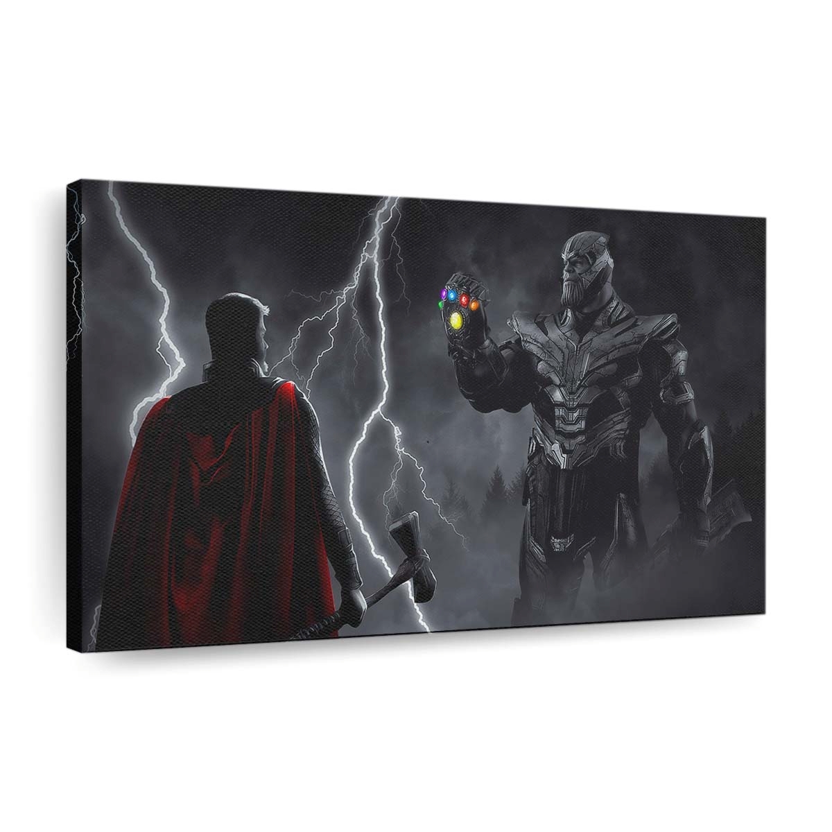 Thor Vs Thanos War Leinwandbilder | Wanddeko