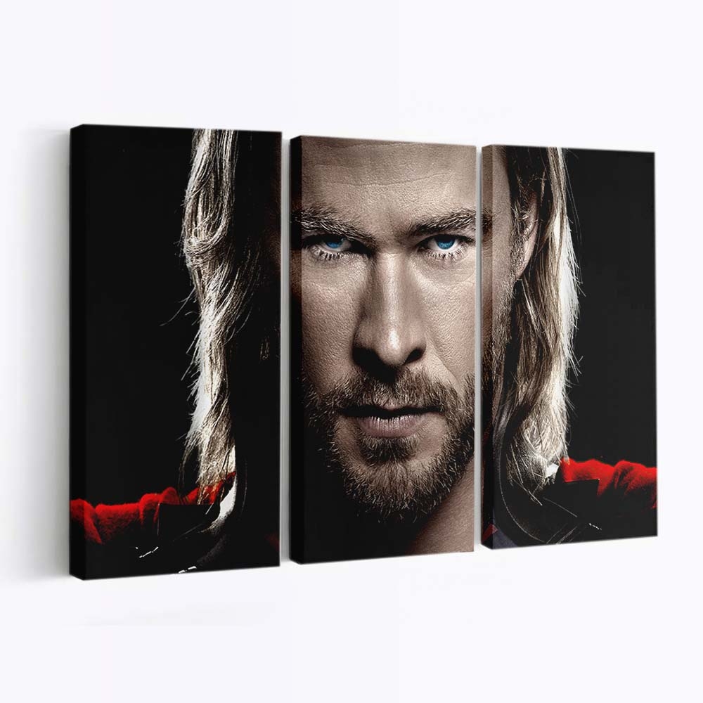 Chris Hemsworth As Thor Leinwandbilder | Wanddeko