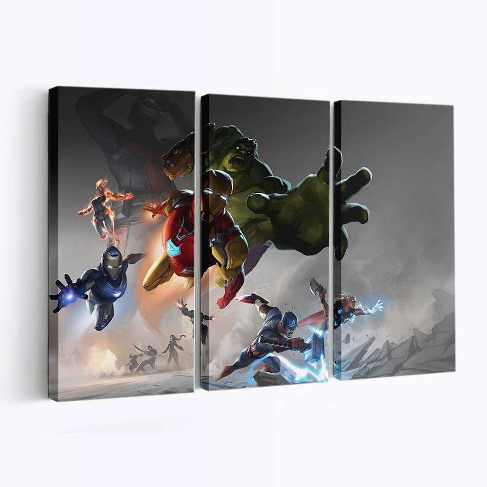 Final Art Avengers Endgame Leinwandbilder | Wanddeko
