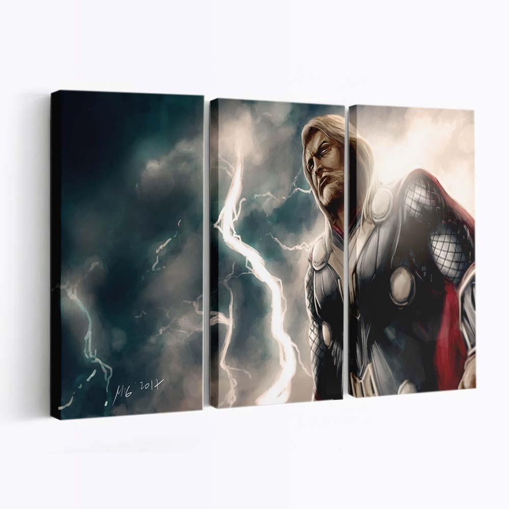 God Of Thunder Odinson Leinwandbilder | Wanddeko