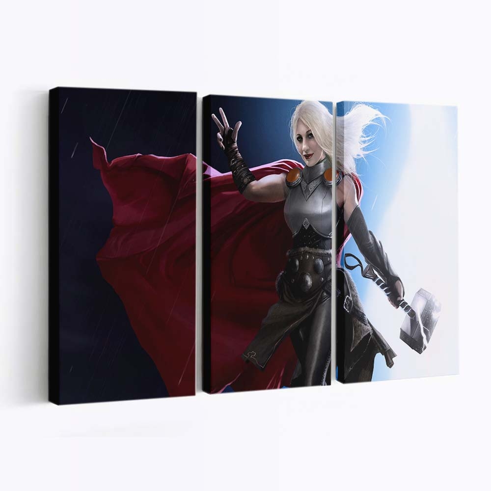 Lady Thor 2 Leinwandbilder | Wanddeko