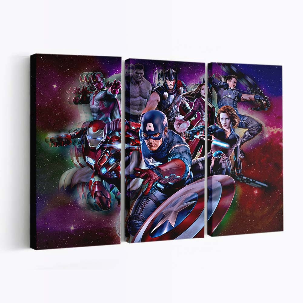 The Avengers Marvel Comics Leinwandbilder | Wanddeko
