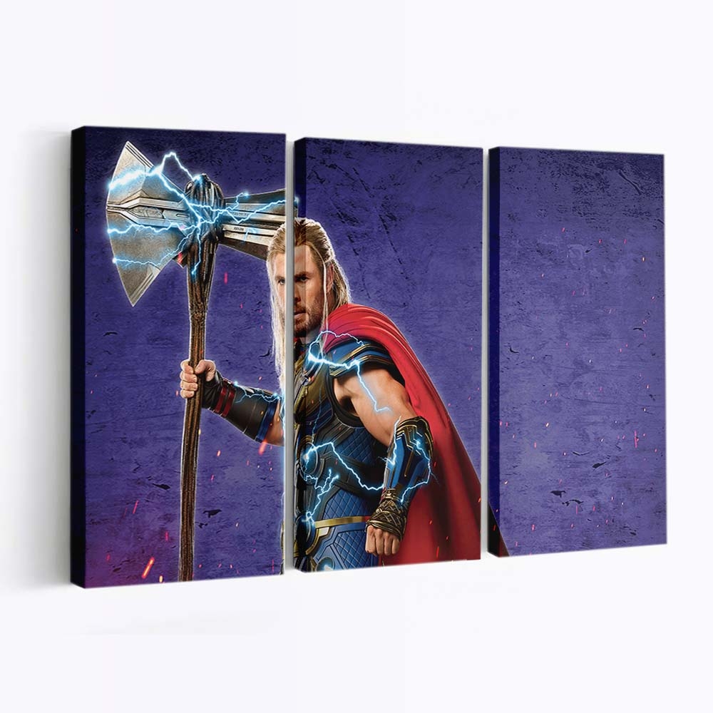 The Thor Love And Thunder 3 Leinwandbilder | Wanddeko