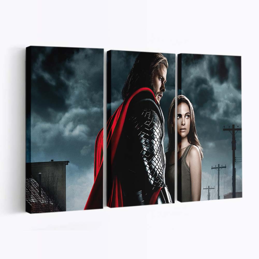 Thor And Jane Foster Leinwandbilder | Wanddeko