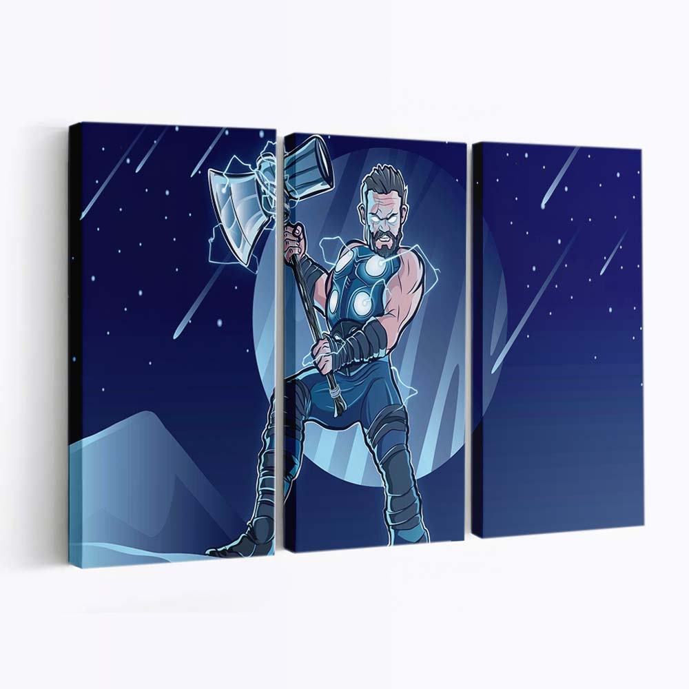 Thor And Stormbreaker Leinwandbilder | Wanddeko