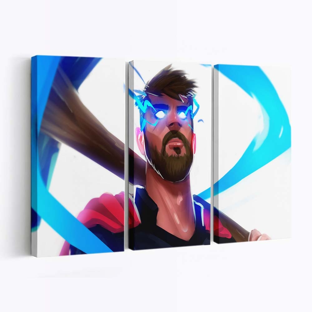 Thor Avengers Endgame Artwork 2 Leinwandbilder | Wanddeko