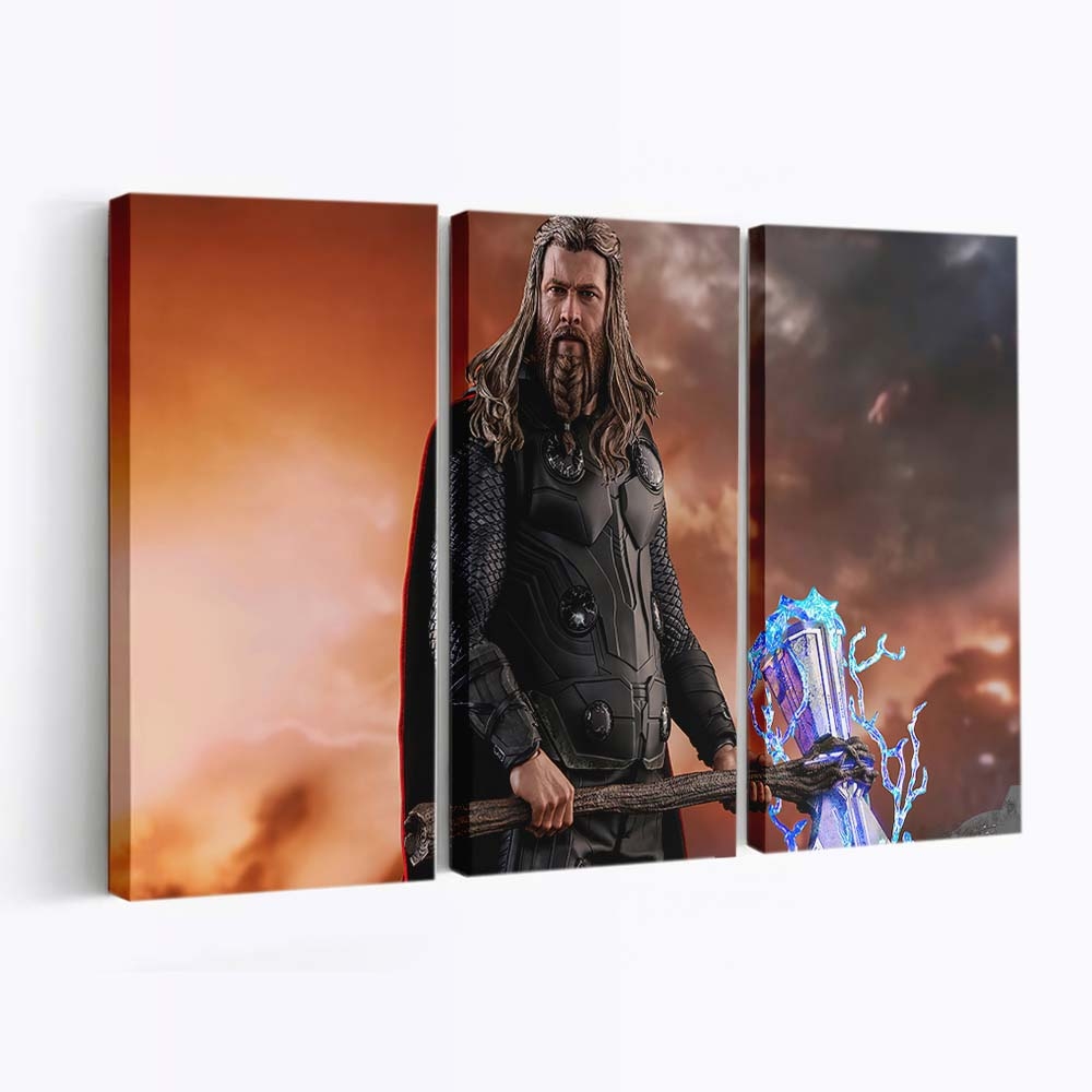 Thor Avengers Endgame Thunder Leinwandbilder | Wanddeko