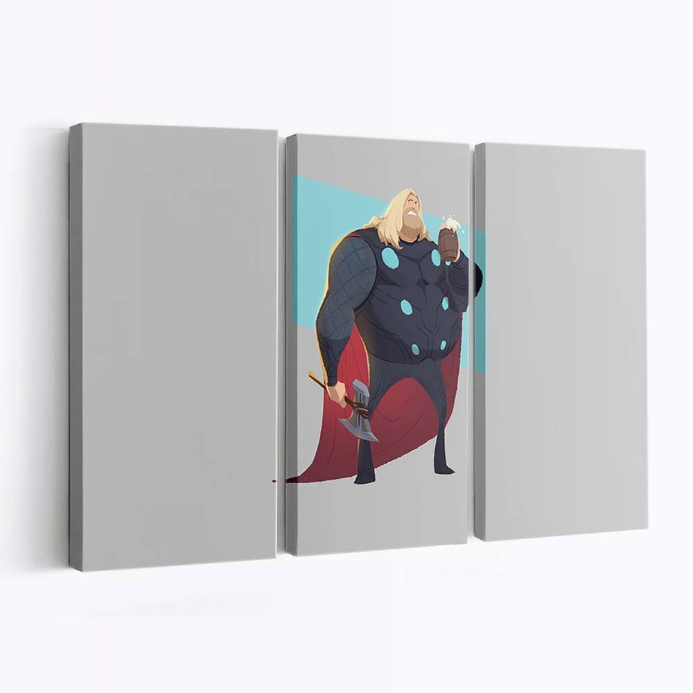 Thor Eating Ice Cream Leinwandbilder | Wanddeko
