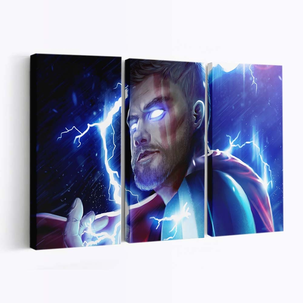 Thor God Of Thunder Fan Arts Leinwandbilder | Wanddeko