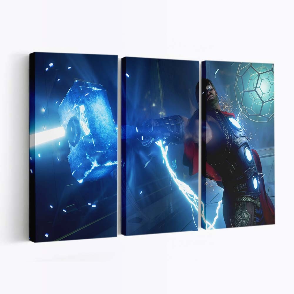 Thor In Marvels Avengers 2 Leinwandbilder | Wanddeko Thor In Marvels Avengers 2 Leinwandbilder | Wanddeko – Bild 2