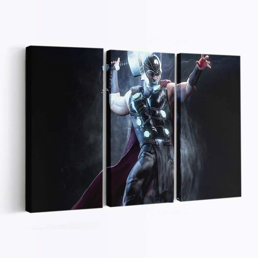 Thor Marvel Superhero Leinwandbilder | Wanddeko