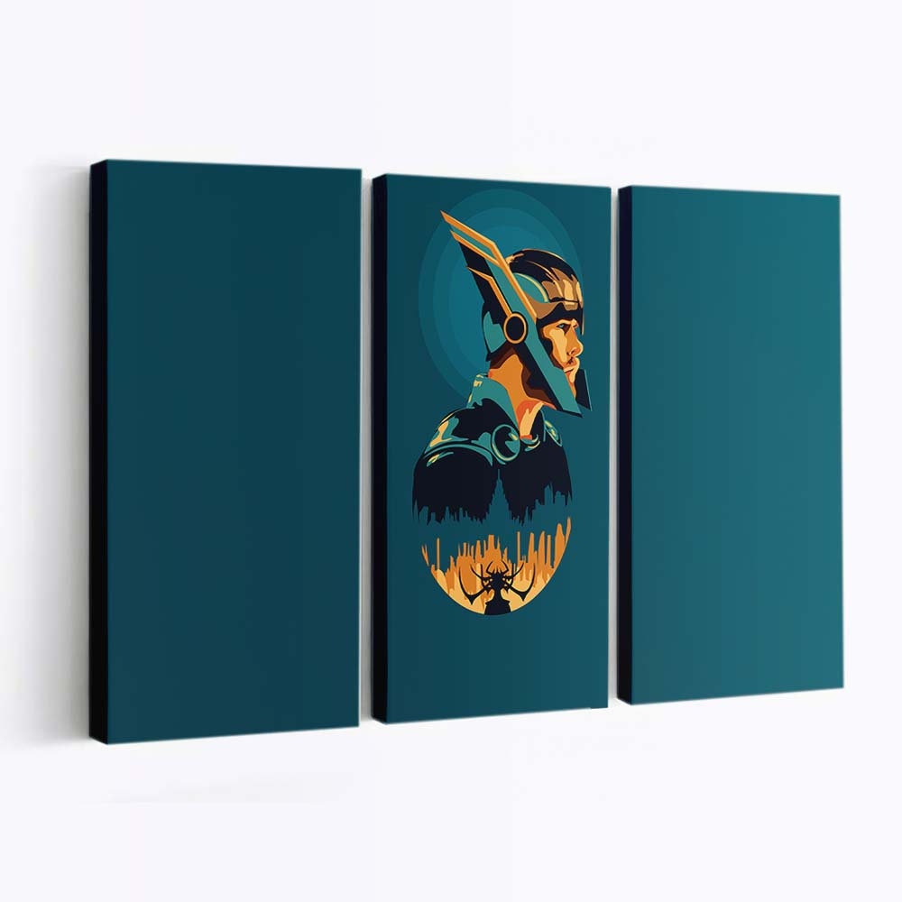 Thor Ragnarok Superhero Leinwandbilder | Wanddeko