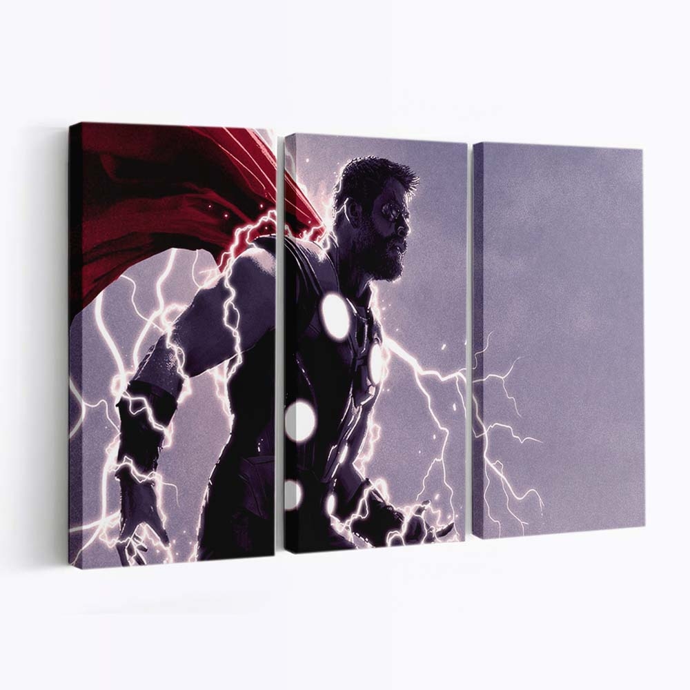 Thor Thunder Lighting 2 Leinwandbilder | Wanddeko Thor Thunder Lighting 2 Leinwandbilder | Wanddeko – Bild 2