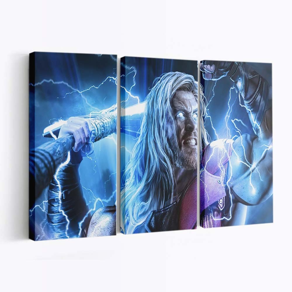 Thor Thunder Strike Leinwandbilder | Wanddeko