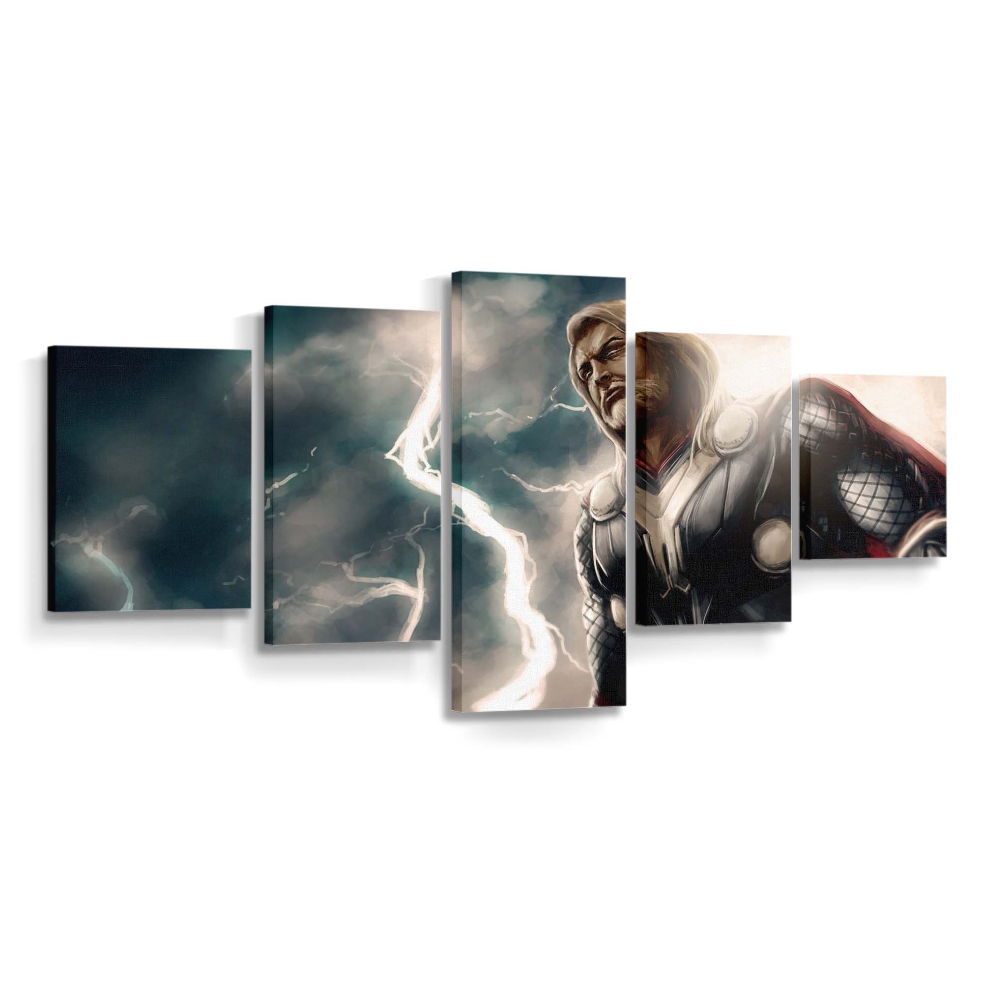 God Of Thunder Odinson Leinwandbilder | Wanddeko Thor Leinwandbild