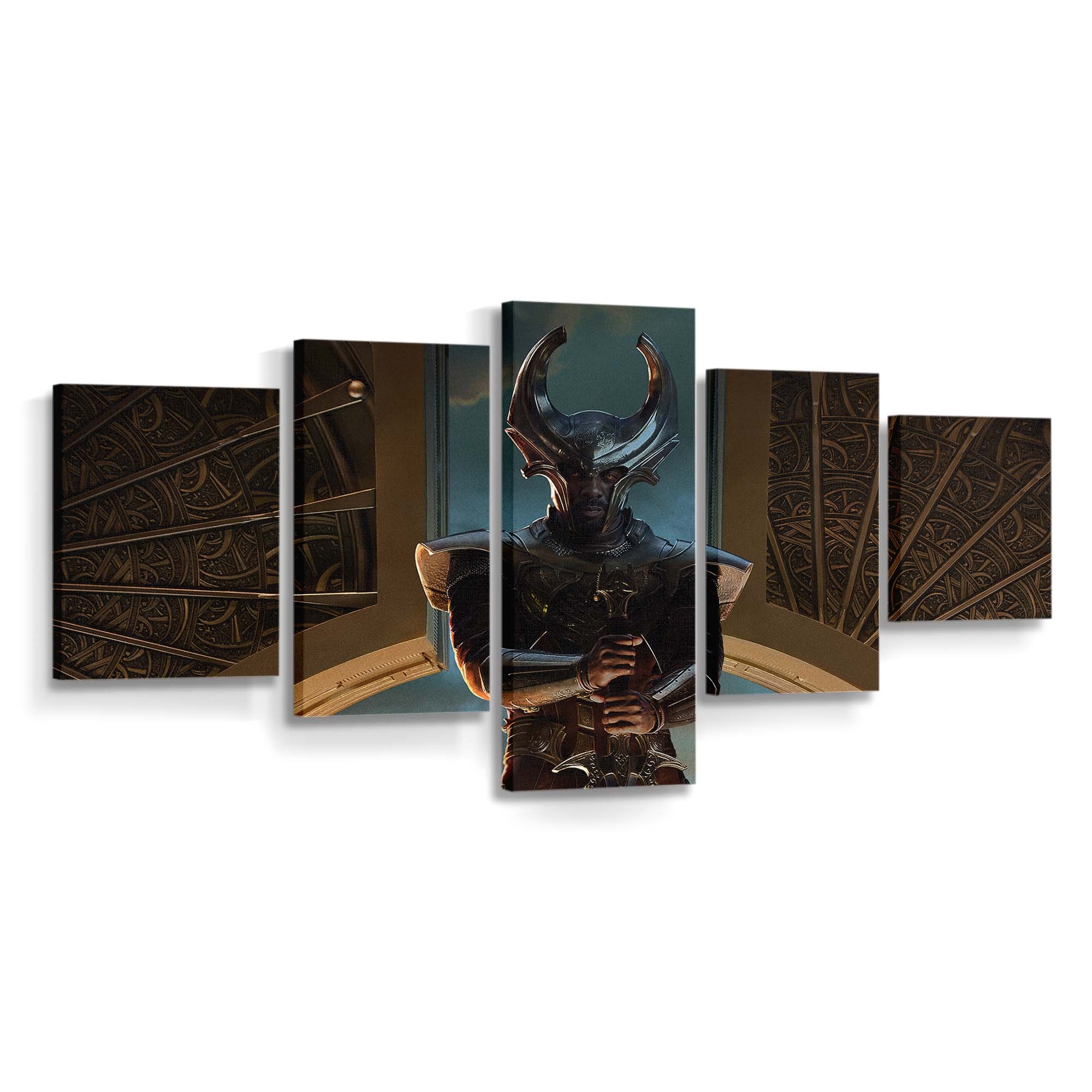 Heimdall Thor The Dark World Leinwandbilder | Wanddeko Thor Leinwandbild