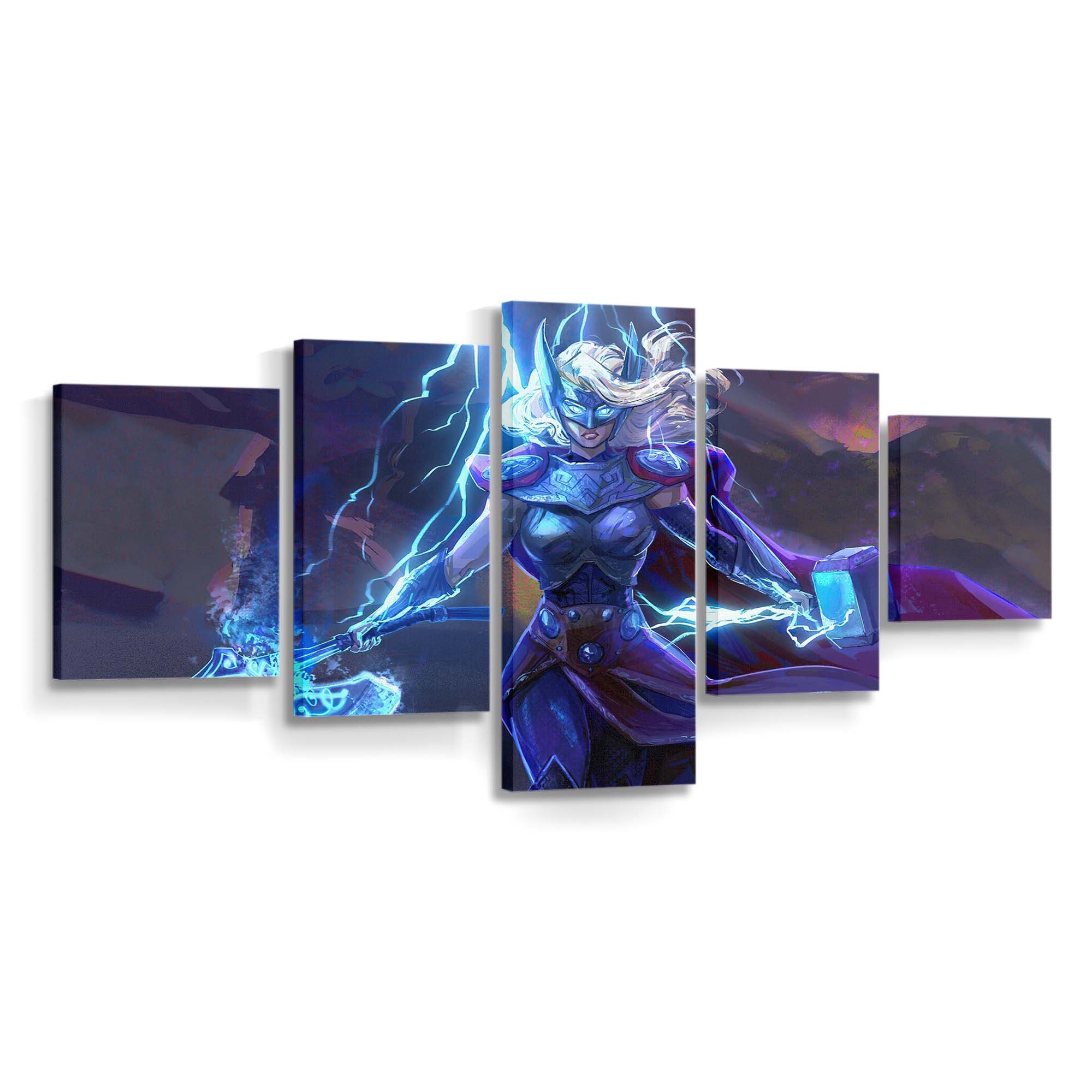 Lady Thor 2020 Leinwandbilder | Wanddeko Thor Leinwandbild