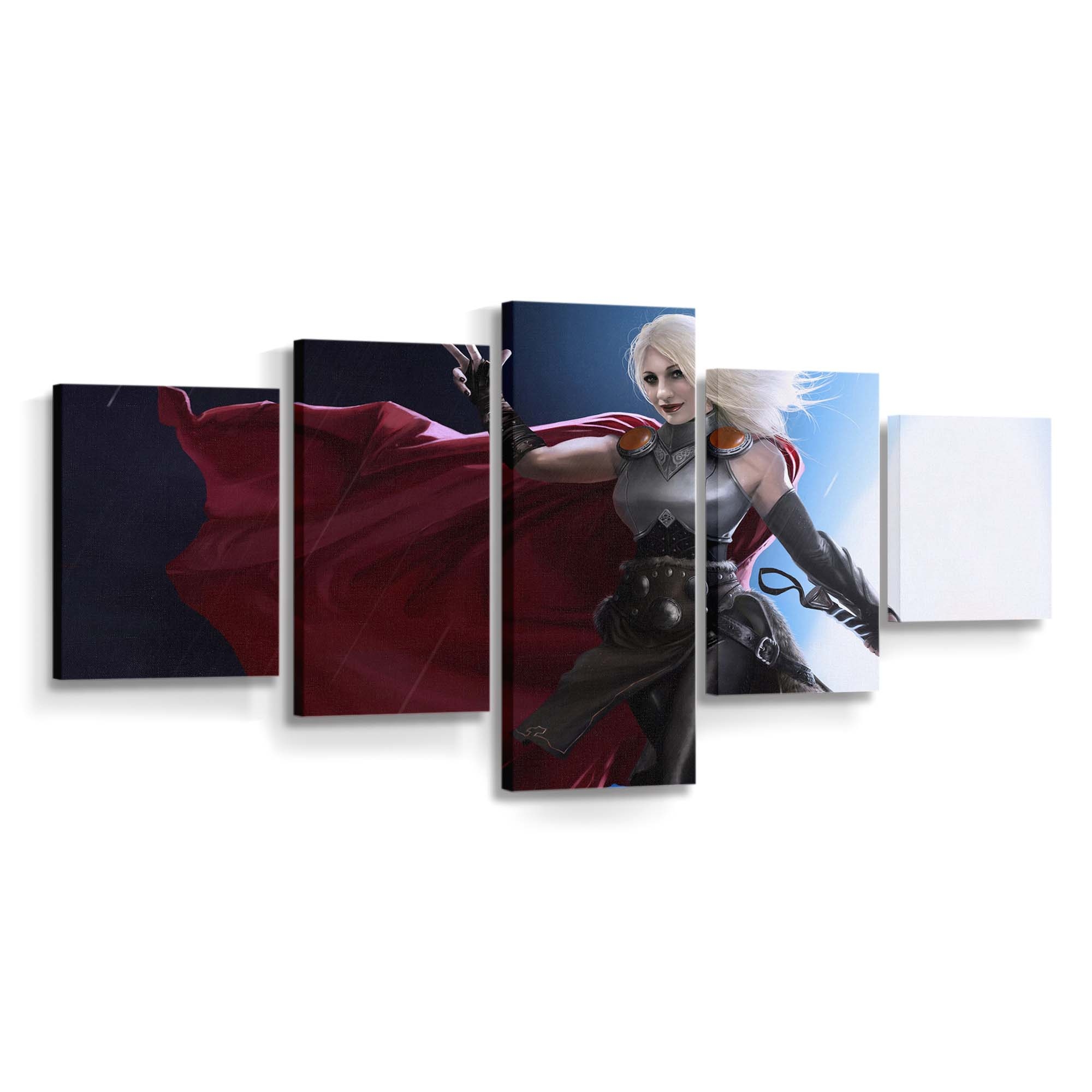 Lady Thor 2 Leinwandbilder | Wanddeko Thor Leinwandbild