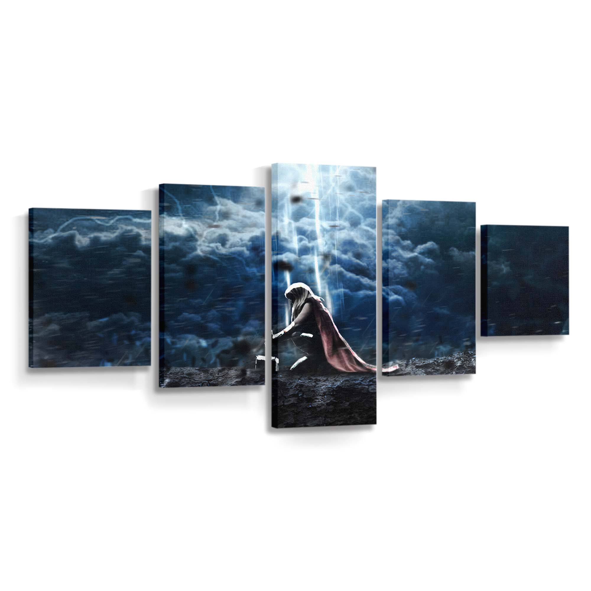 Lady Thor Love And Thunder Leinwandbilder | Wanddeko Thor Leinwandbild