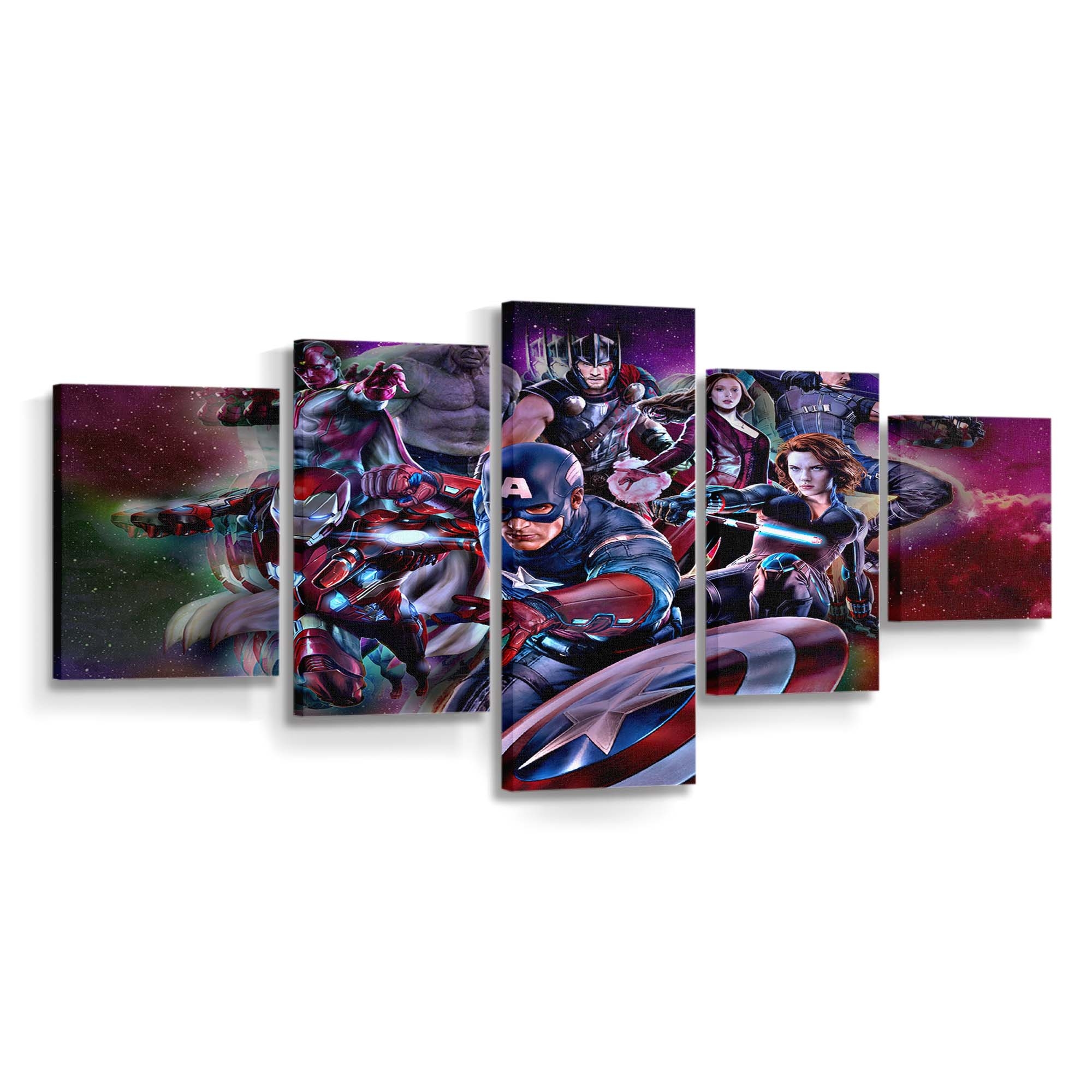 The Avengers Marvel Comics Leinwandbilder | Wanddeko Thor Leinwandbild