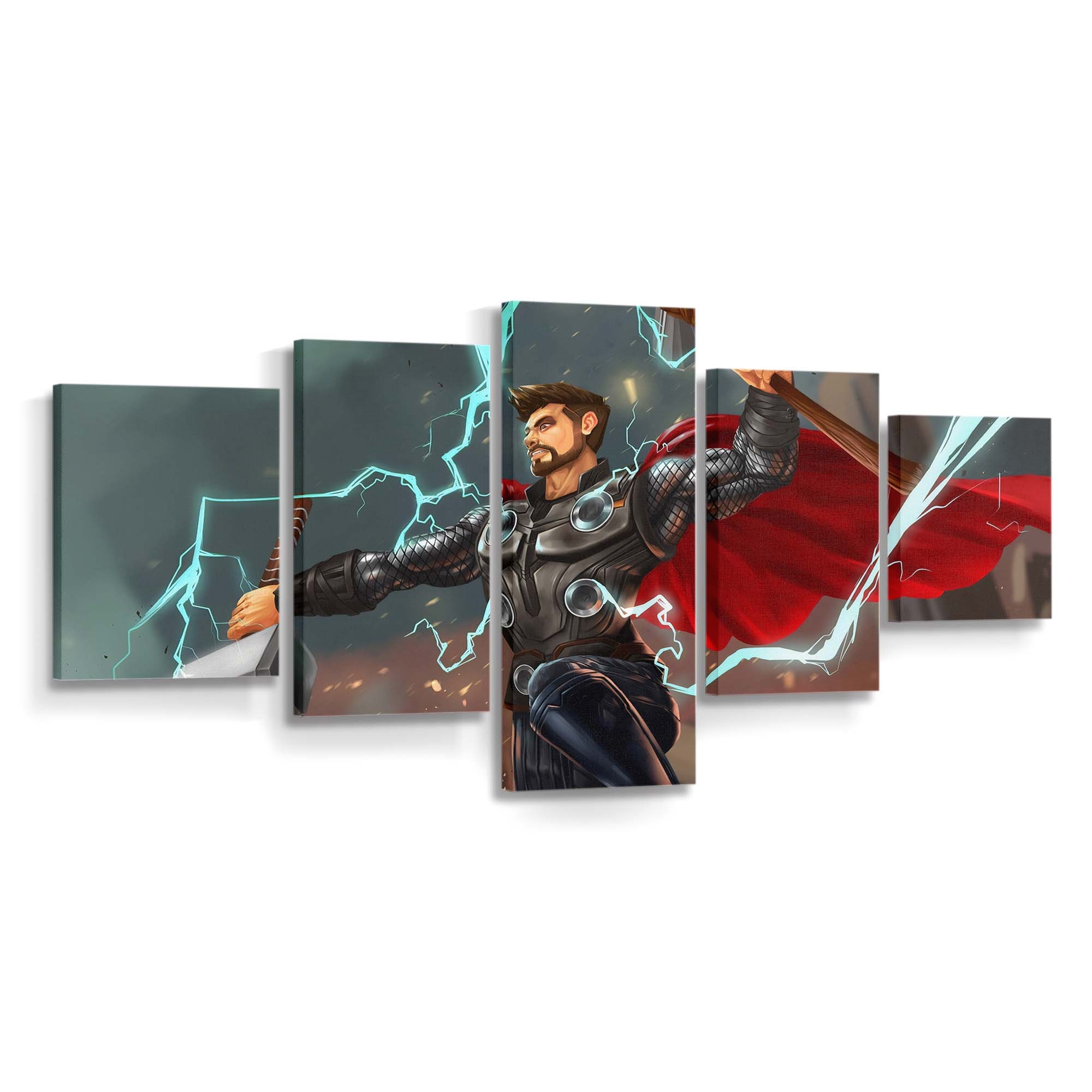 Thor Art New Leinwandbilder | Wanddeko Thor Leinwandbild