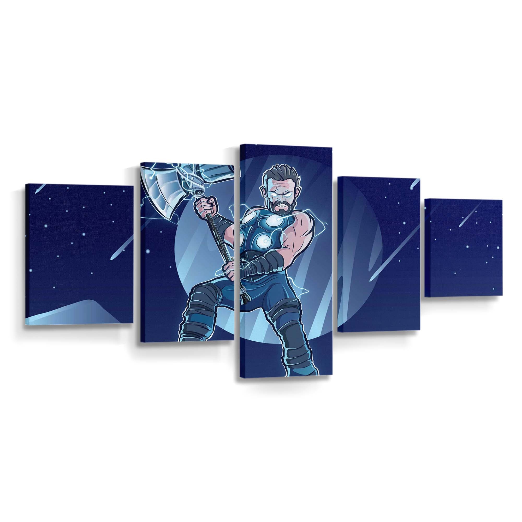 Thor And Stormbreaker Leinwandbilder | Wanddeko Thor Leinwandbild