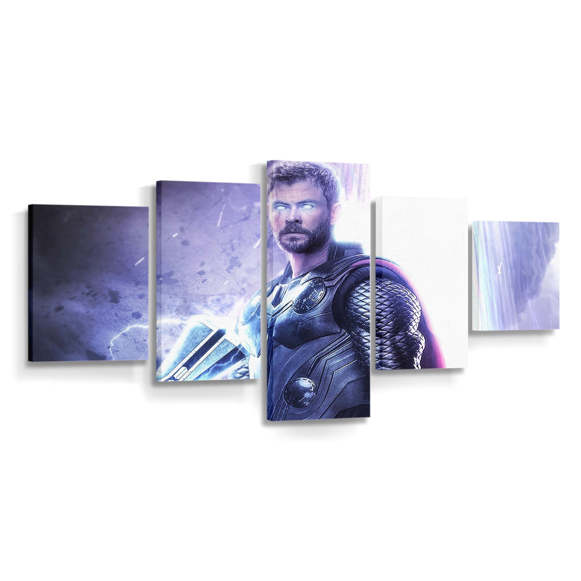 Thor Avengers Endgame 3 Leinwandbilder | Wanddeko Thor Leinwandbild