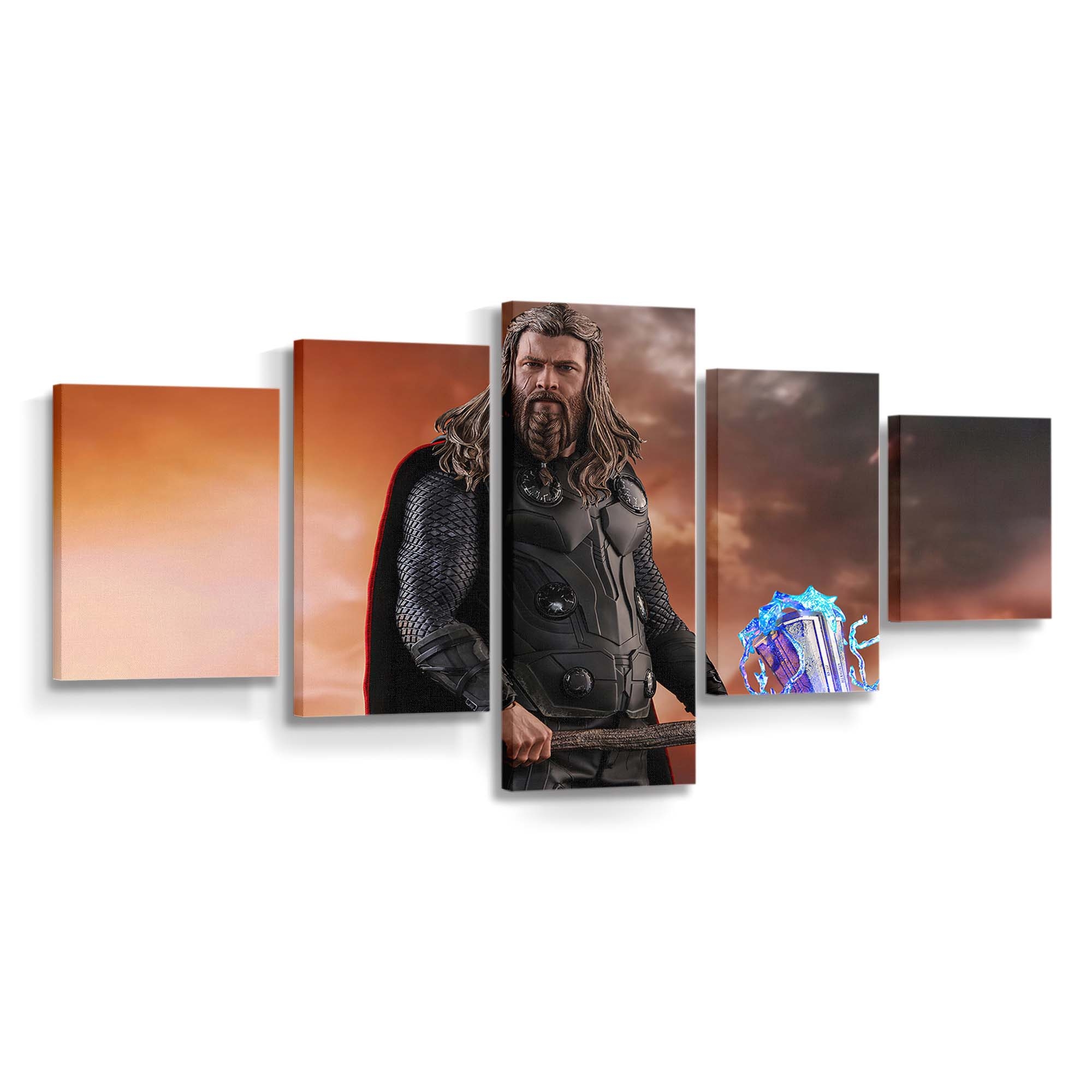Thor Avengers Endgame Thunder Leinwandbilder | Wanddeko Thor Leinwandbild