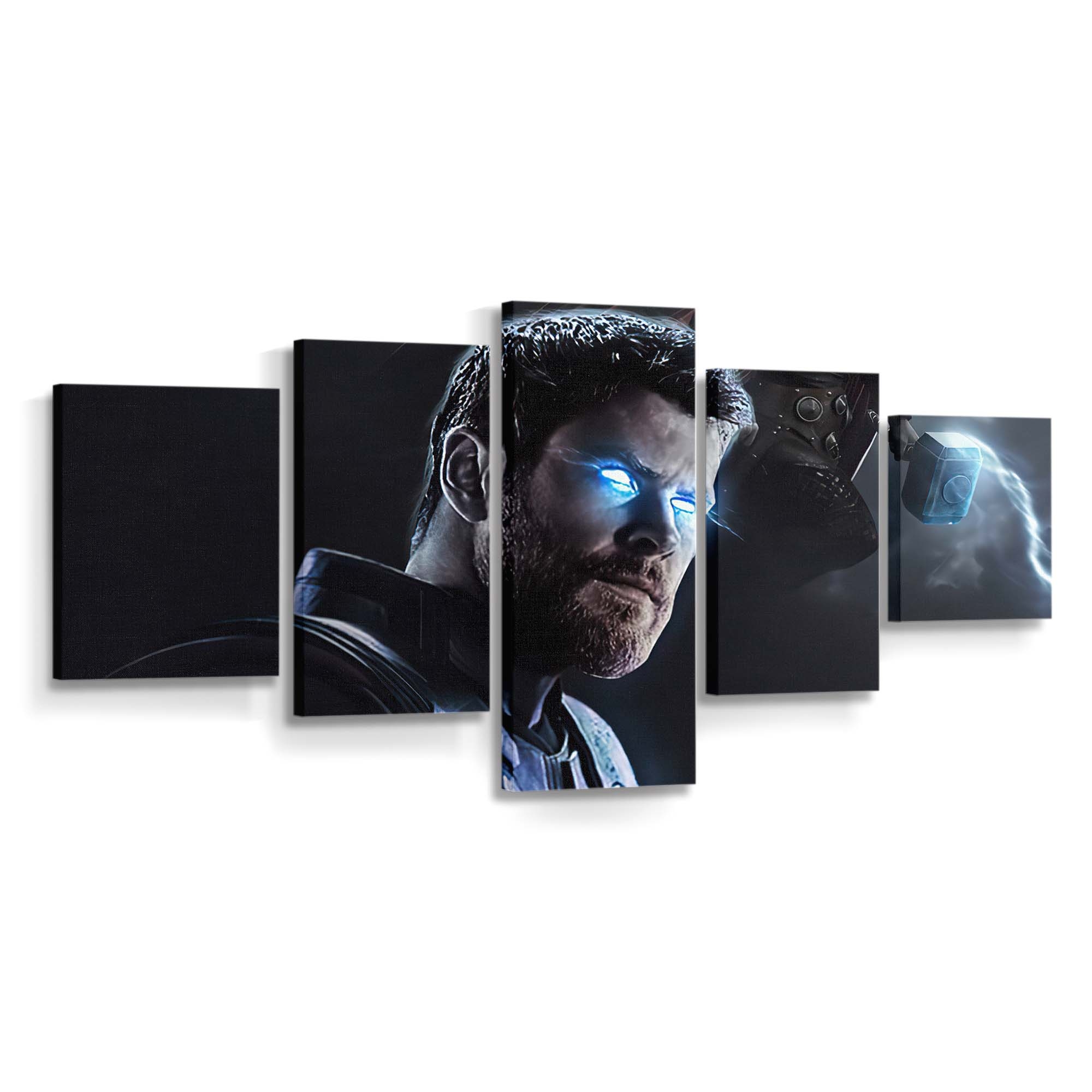 Thor Glowing Eyes Leinwandbilder | Wanddeko Thor Leinwandbild