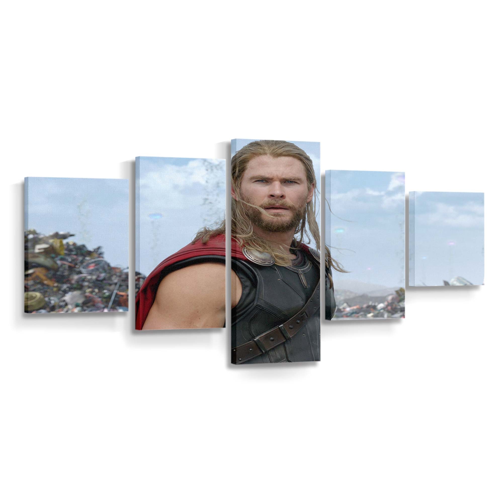 Thor In Thor Rangnarok Movie Leinwandbilder | Wanddeko Thor Leinwandbild