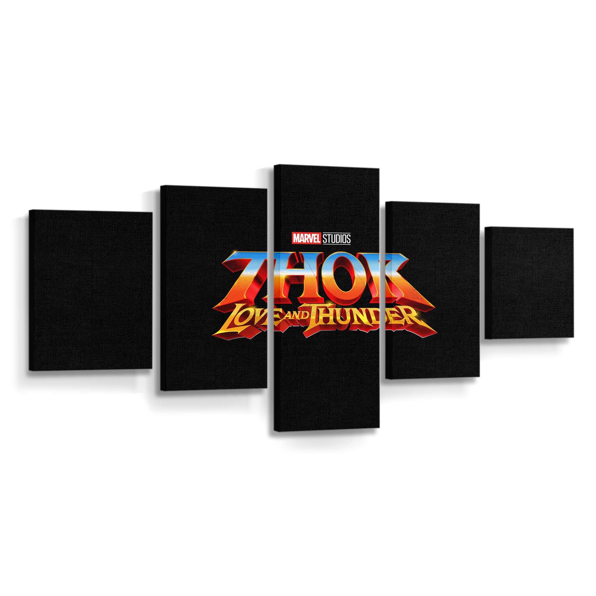 Thor Love And Thunder 2021 2 Leinwandbilder | Wanddeko Thor Leinwandbild