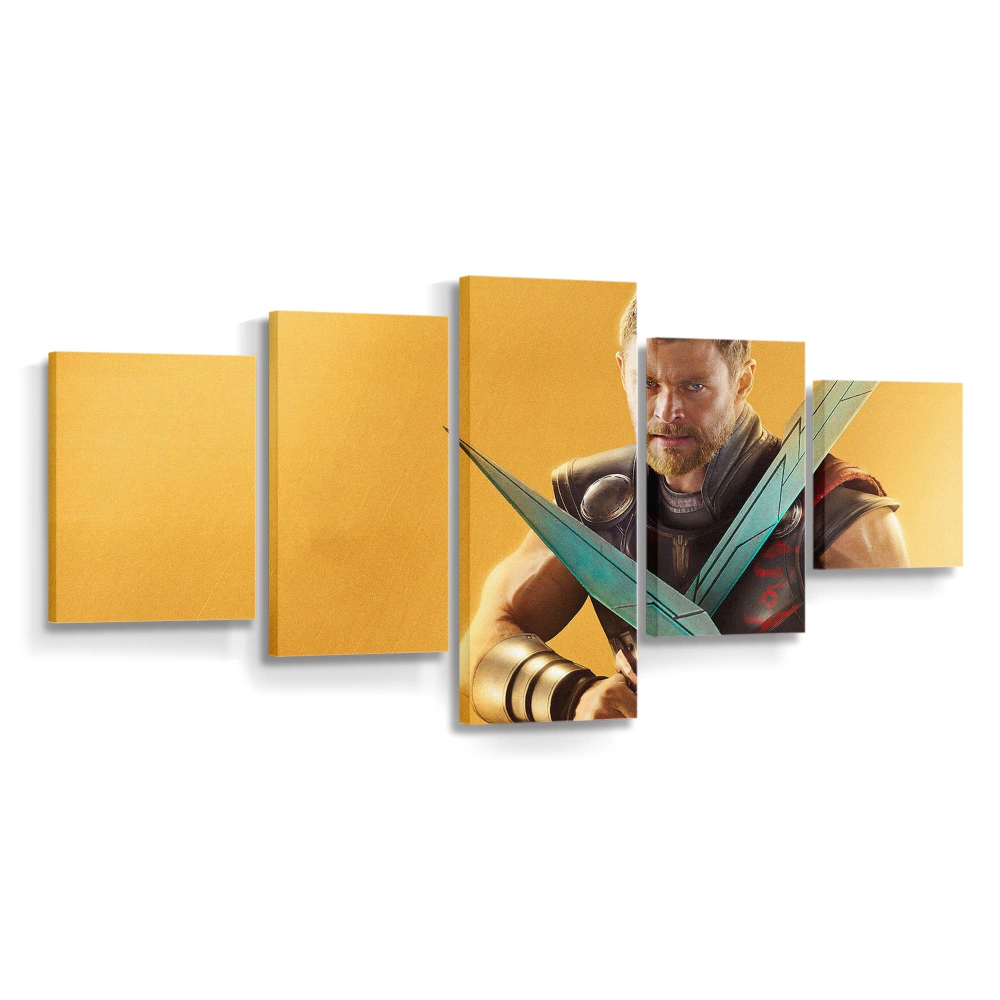 Thor Ragnarok Superhero 2 Leinwandbilder | Wanddeko Thor Leinwandbild