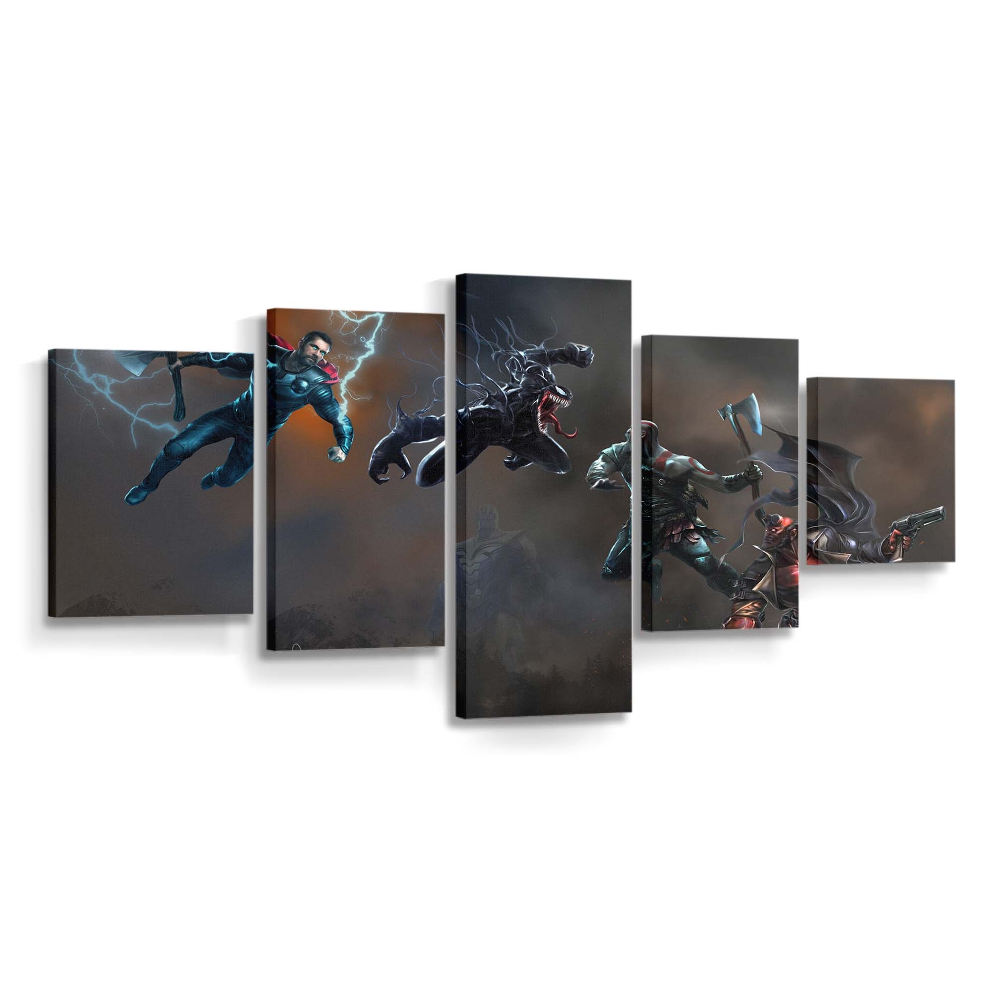 War Of The Worlds Leinwandbilder | Wanddeko Thor Leinwandbild