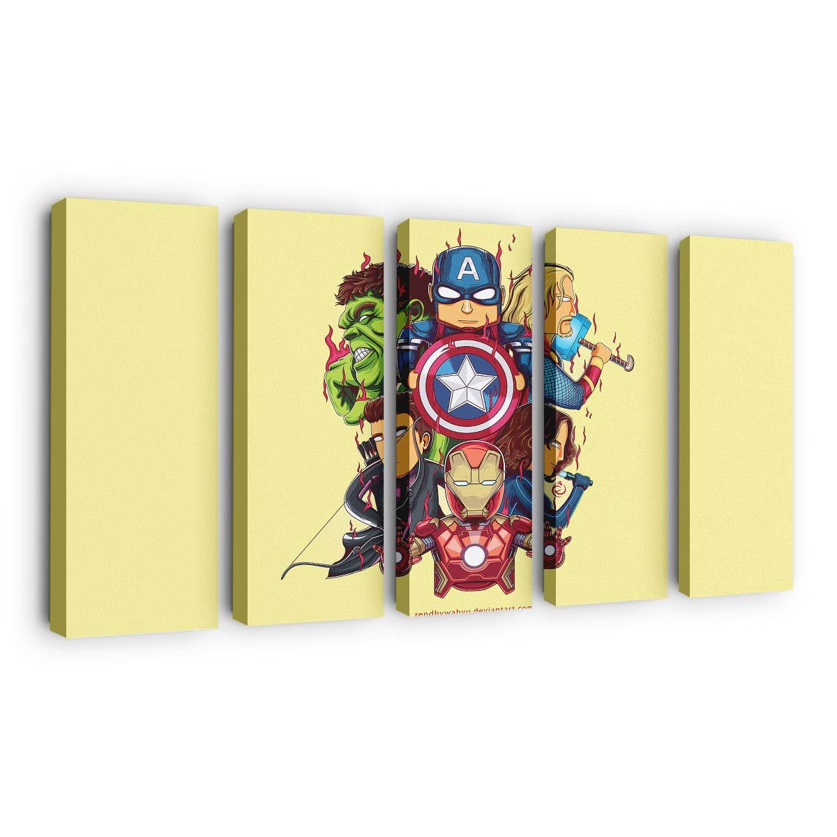 Little Avengers Art Leinwandbilder | Wanddeko