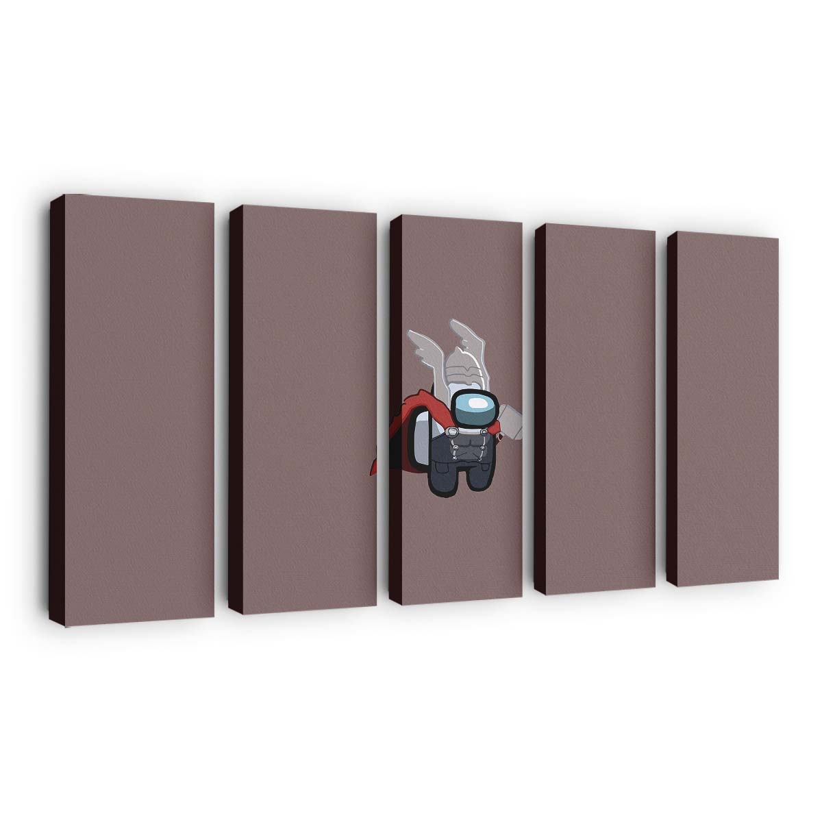 Thor Among Us Minimal Leinwandbilder | Wanddeko