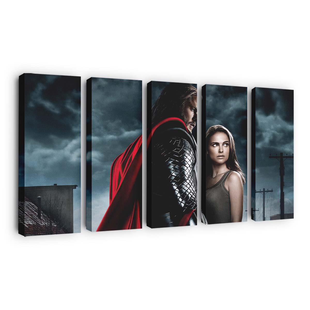 Thor And Jane Foster Leinwandbilder | Wanddeko