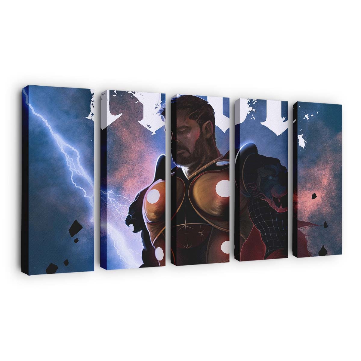 Thor Avengers Endgame Artwork Leinwandbilder | Wanddeko